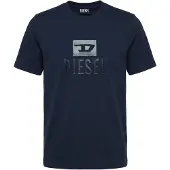 Diesel Camiseta 'T-JUST TONE ON TONE' navy
