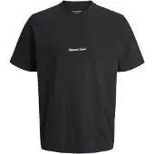 Jack & Jones Junior Camiseta 'JORNORREBRO' negro / blanco