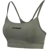 Hummel Sujetador deportivo 'PRIMA' piedra / negro