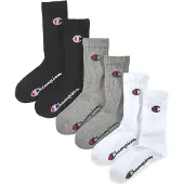 Champion Calcetines azul / gris moteado / negro / blanco