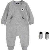 Converse Conjunto gris / rojo / blanco