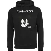 Mister tee Sudadera 'Mickey Japanese' negro / blanco