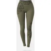 LEAFLETIC Leggings 'Women’s Long Length Legging' oliva