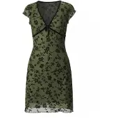 LapaPlus Vestido de verano verde oscuro