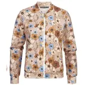 Cloud5ive Chaqueta de entretiempo beige / azul claro / marrón oscuro / albaricique