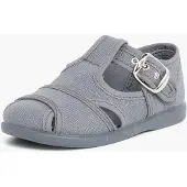 Pisamonas Zapatos primeros pasos gris oscuro