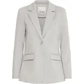 Ichi Blazer 'IHKate' gris moteado