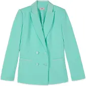 Oltre Blazer verde pastel