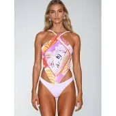 Flavia Valentini Bikini 'Distant Horizons' rosa