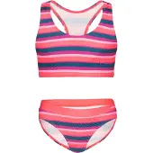 TROLLKIDS - Girl's Kvalvika Bikini - Bikini size 122, fucsia