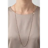 Purelei Lightly Kette Rosegold Talla: OS | Collares Outlet | Mujer | Rosa