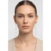 Purelei Pendientes 'Dewdrop' oro / blanco perla