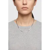 Purelei Flare Kette Silver Talla: OS | Collares Outlet | Mujer | Gris