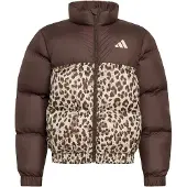 Adidas adidasCHAQUETA PLUMÓN SINTÉTICO CON DISEÑO ESTAMPADO 128 Dark Brown / Crystal Linen / Khaki Six / Crystal Linen Niño