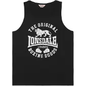 Lonsdale Camiseta 'Bowes' negro / blanco