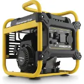 Powerplus Generador inversor de 1000W, tecnología inversora AVR -