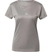 MOROTAI Camiseta funcional 'Naka' gris plateado / blanco