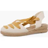Pisamonas Sandalias mostaza