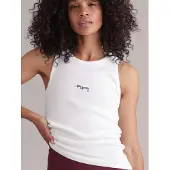 Hey Honey Top 'Rib Tank' blanco