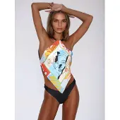 Flavia Valentini Bikini 'Trikini - Wild Spirit' negro