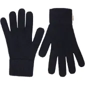 GOBI Cashmere Guantes con dedos 'Essential Knit Cashmere Gloves' negro