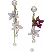 Avant Garde Pendientes lila