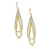 Avant Garde Pendientes oro