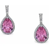 Avant Garde Pendientes 'Lunara' rosa claro