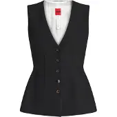 HUGO Chaleco para traje 'Anena' negro