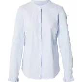 Mos Mosh Blusa 'MMMattie' azul claro / blanco