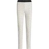 Marc Cain Leggings crema / negro / blanco