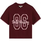 We fashion Jersey rosé / rojo vino