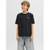 Jack & Jones Junior Camiseta 'JJEARCHIVE' negro / blanco