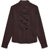 Vero Moda Blusa 'AWBIZZY' marrón oscuro