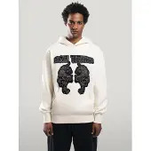 MAD TIGERS Sudadera 'Black Tigers' offwhite