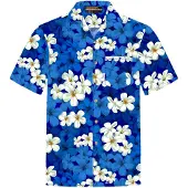Hawaiihemdshop.de Camisa 'Hawaiihemd "Classic Blue"' azul
