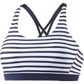 Venice beach Top de bikini 'Summer' navy / blanco