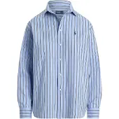 Ralph Lauren Blusa navy / azul claro / blanco