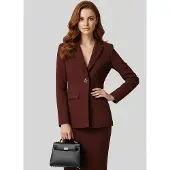LapaPlus Blazer 'Women Jacket' rojo vino