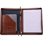 Leonhard heyden Cambridge Caso de escritura Piel natural 32 cm marrón