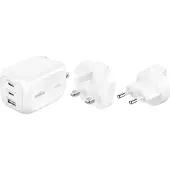 Belkin Cargador De Pared Usb-a Y Usb-c Wch016hqwh