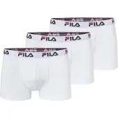FILA Calzoncillo boxer rojo fuego / negro / blanco