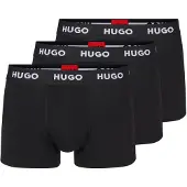 HUGO Boxer TRUNK TRIPLET PACK hombre - Negro - EU S
