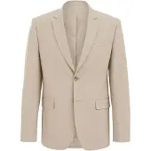 We fashion Chaqueta saco beige claro