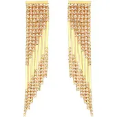 Avant Garde Pendientes 'Violeta' oro
