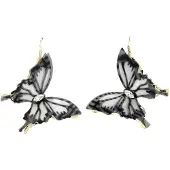 Avant Garde Pendientes 'Evaia' negro