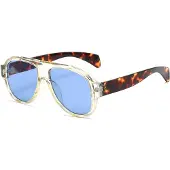 VeyRey Gafas de sol transparente