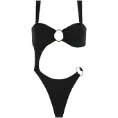 Acuarela Brand Traje de baño 'Sirena' negro