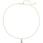 Hey Happiness Cadena 'Anchor Sparkle' oro