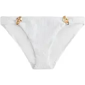 Next Braga de bikini oro / blanco